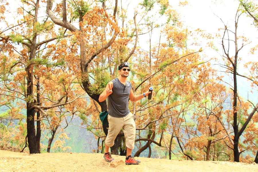 A man experiencing their tours in Sri Lanka 