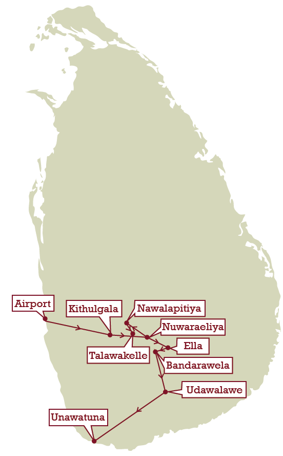 Directions map