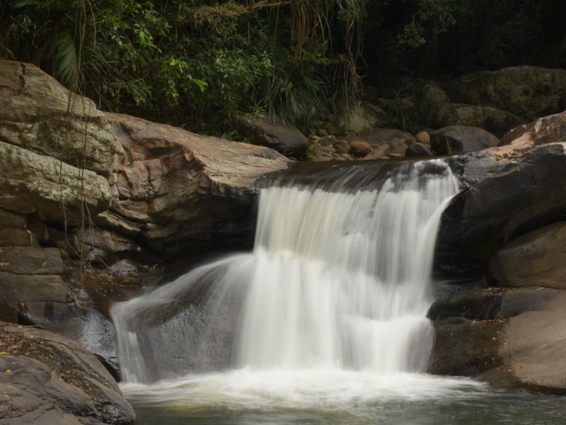 Waterfalls in Sri Lanka 