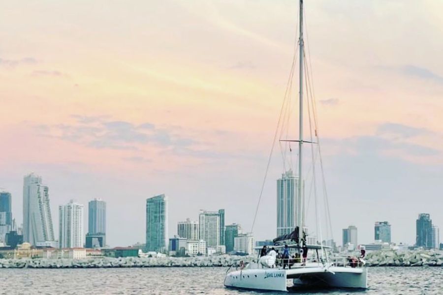 Colombo city in Sri Lanka 