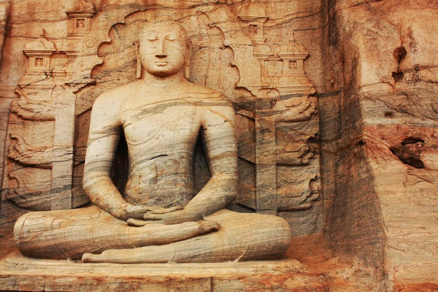 Polonnaruwa in Sri Lanka 