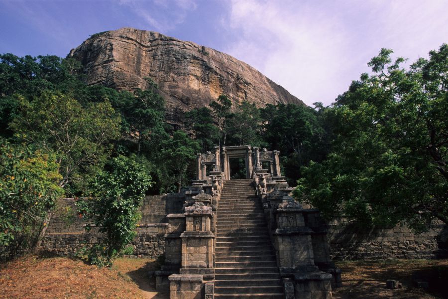 Yapahuwa Kingdom in Sri Lanka 