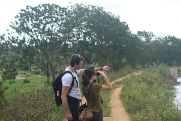 walking safari at yala national park